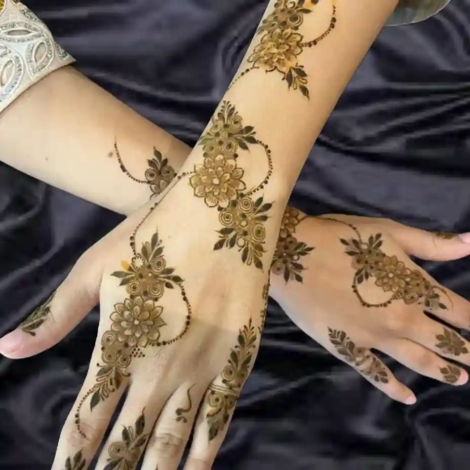 Mehndi Design 2024 Arabic