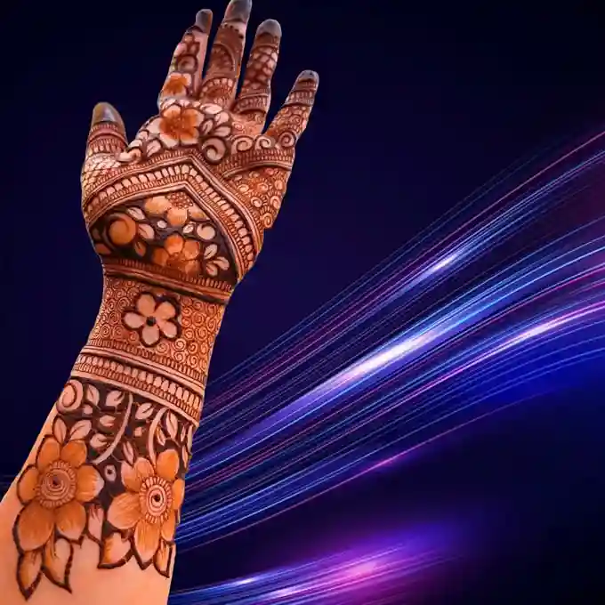 Mehndi Design 2024 Arabic