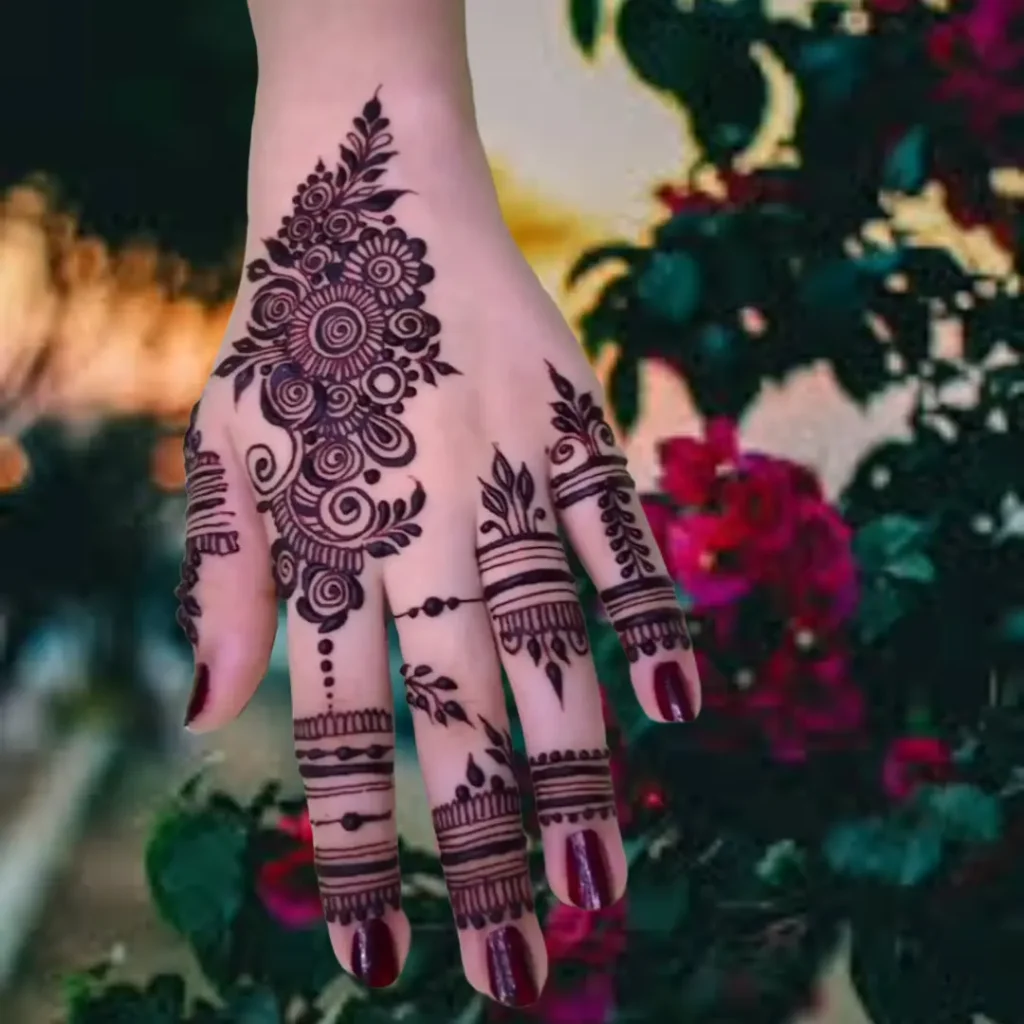 Mehndi Design 2024 Arabic