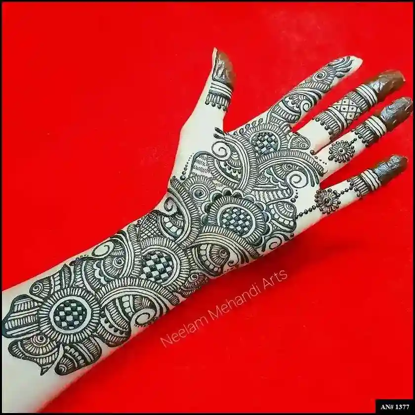 Mehndi Design 2024 Arabic