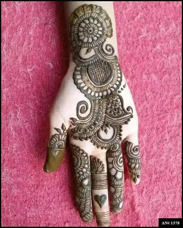 Mehndi Design 2024 Arabic