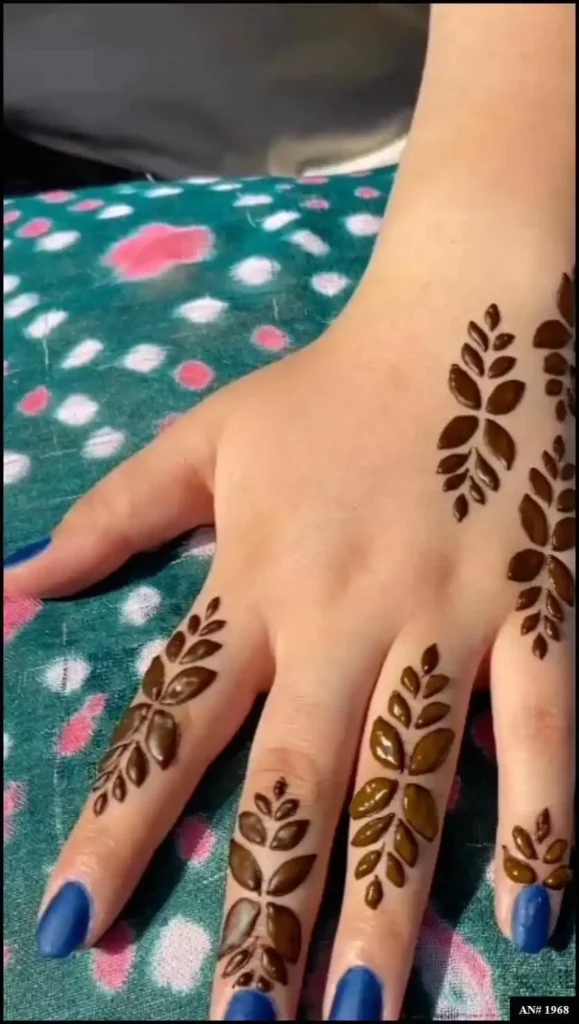 Mehndi Design 2024 Arabic