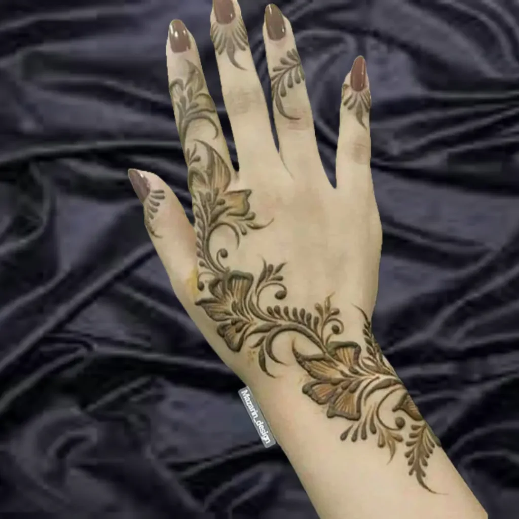 Mehndi Design 2024 Arabic