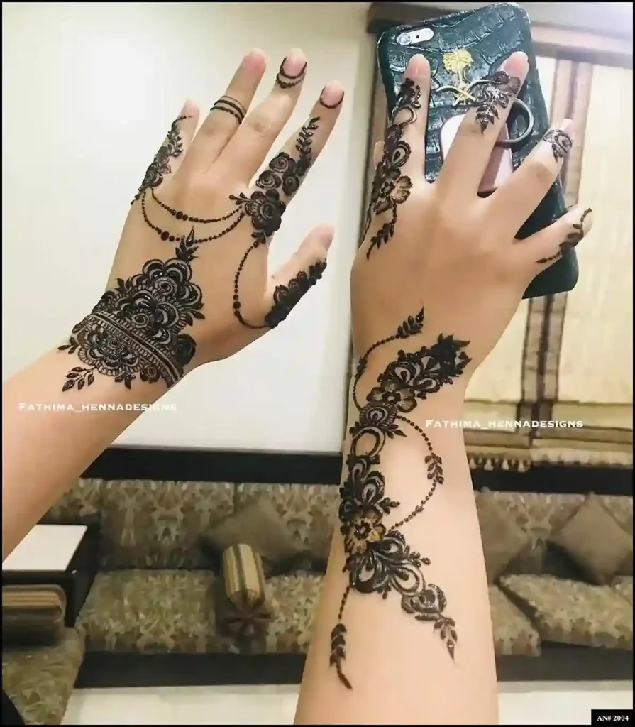 Mehndi Design 2024 Arabic