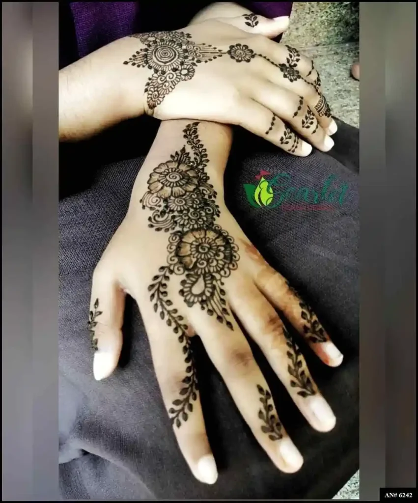 Mehndi Design 2024 Arabic
