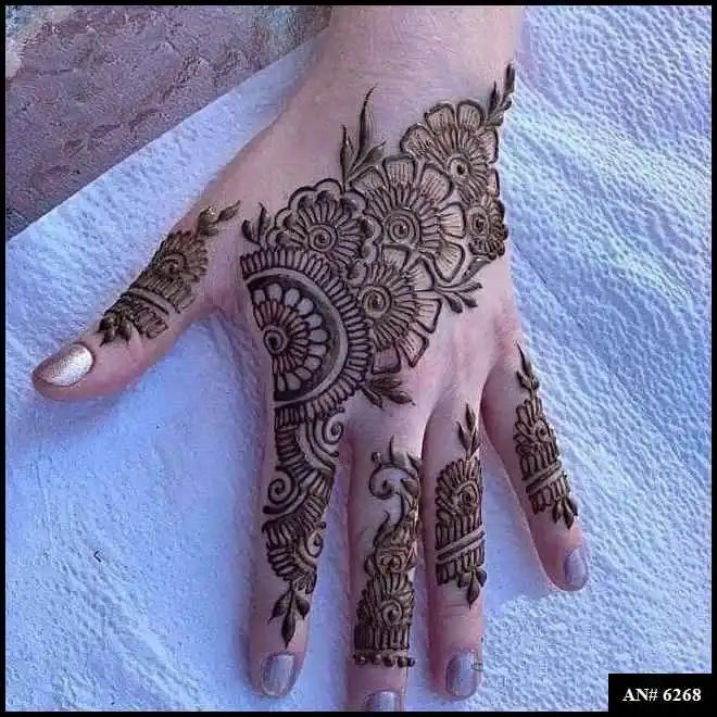 Mehndi Design 2024 Arabic