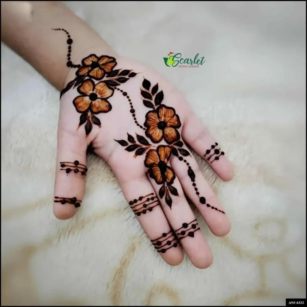 Mehndi Design 2024 Arabic