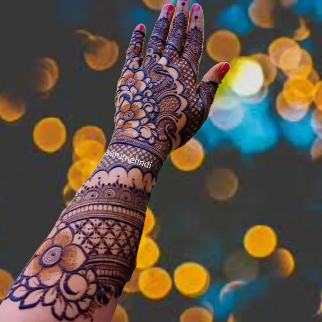 Mehndi Design 2024 Arabic