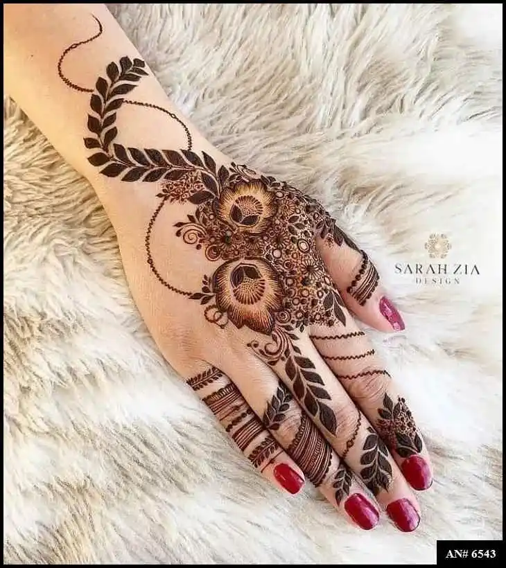 Mehndi Design 2024 Arabic