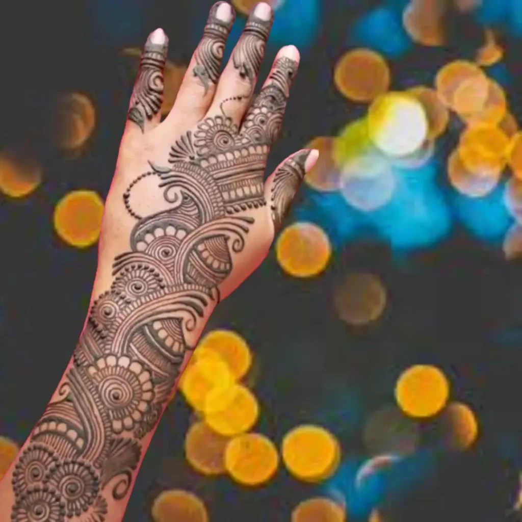 Mehndi Design 2024 Arabic