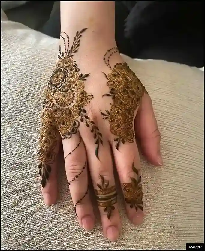 Mehndi Design 2024 Arabic