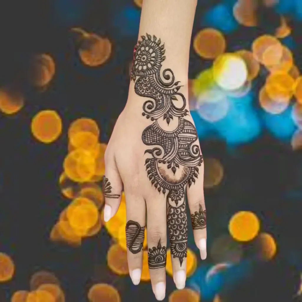 Mehndi Design 2024 Arabic