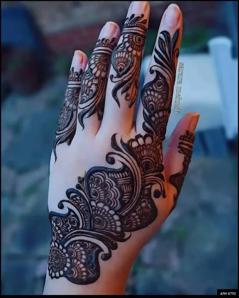 Mehndi Design 2024 Arabic
