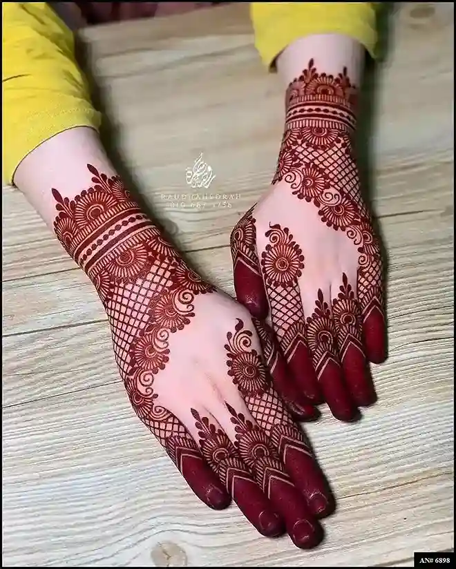Mehndi Design 2024 Arabic