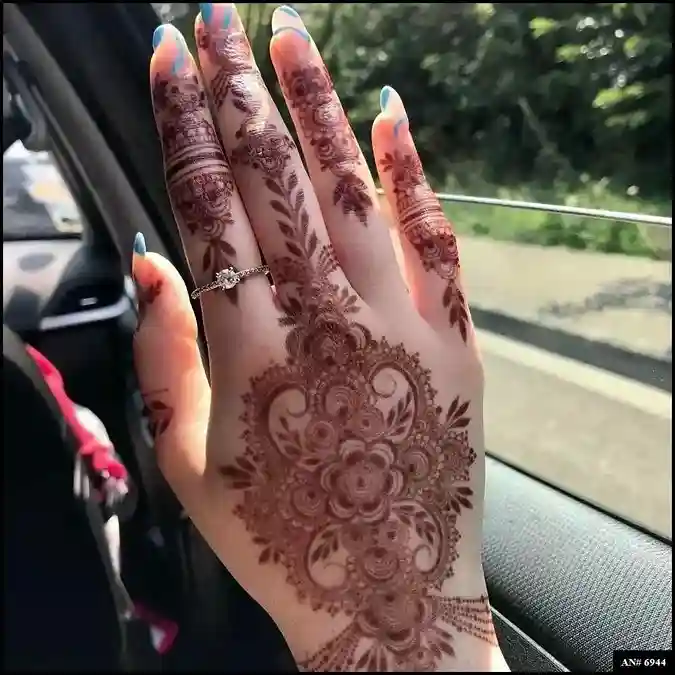 Mehndi Design 2024 Arabic
