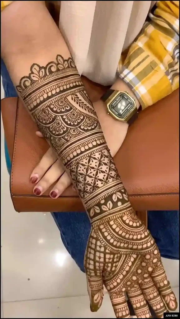 Mehndi Design 2024 Arabic