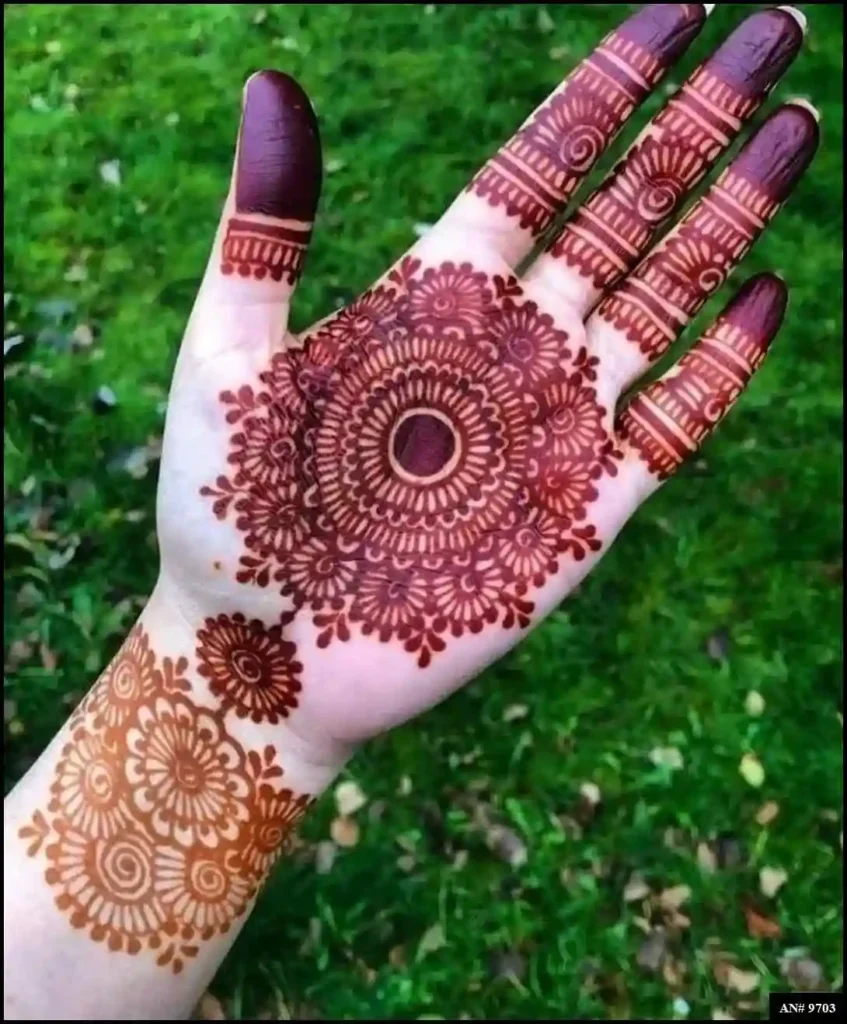 Mehndi Design 2024 Arabic