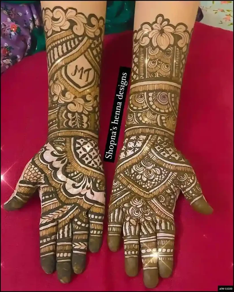 Mehndi Design 2024 Arabic