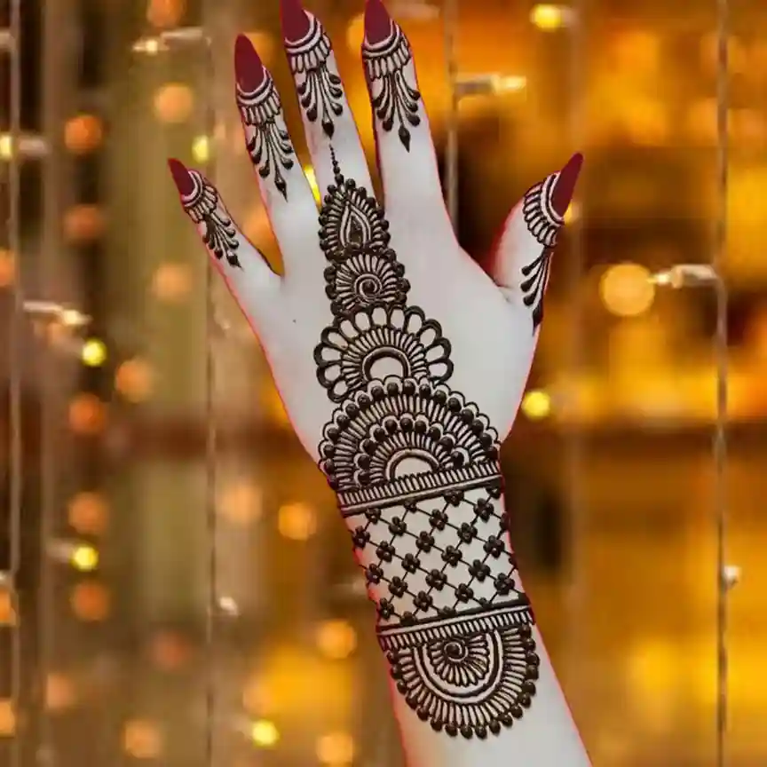 Mehndi Design 2024 Arabic