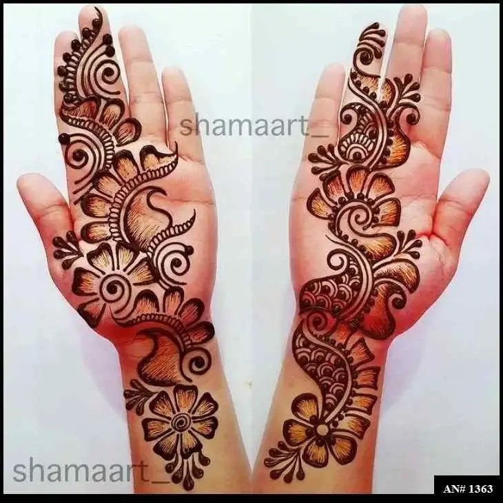 Mehndi Design 2024 Arabic