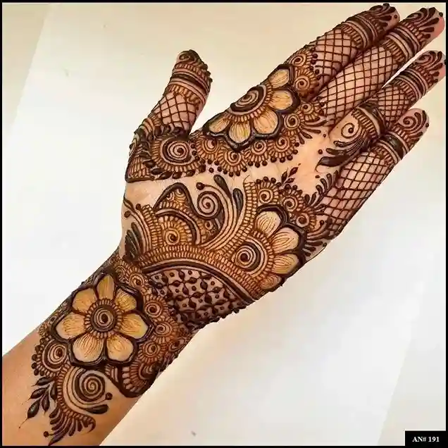 Mehndi Design 2024 Arabic