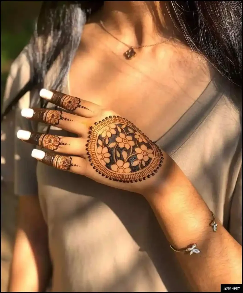 Mehndi Design 2024 Arabic