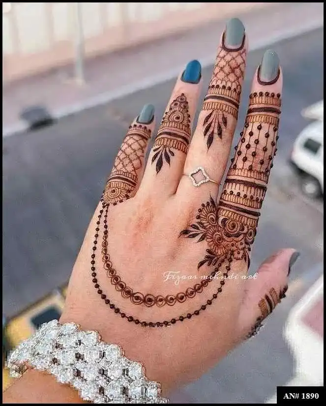 Mehndi Design 2024 Arabic