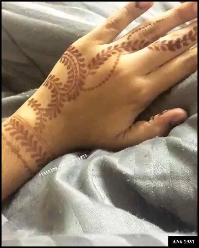 Mehndi Design 2024 Arabic