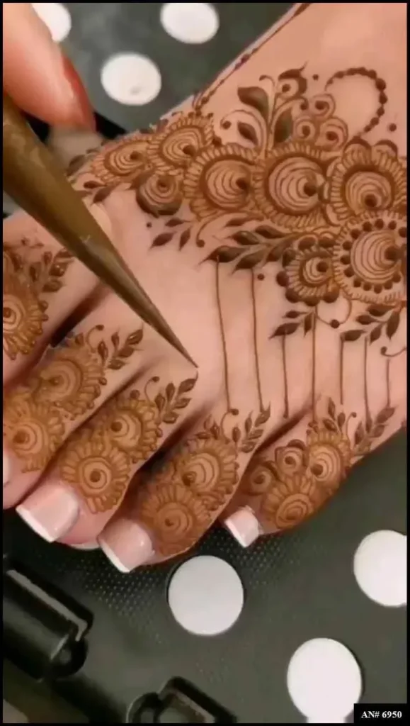 Mehndi Design 2024 Arabic