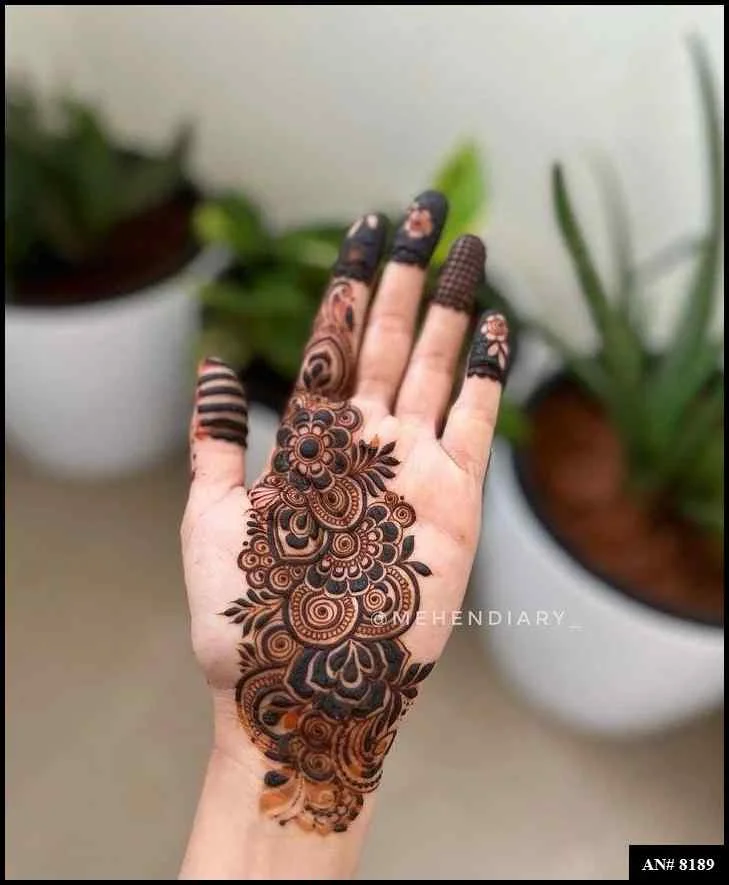Mehndi Design 2024 Arabic