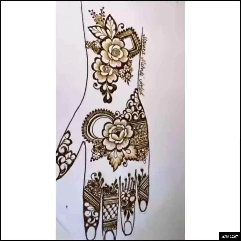 Mehndi Design 2024 Arabic