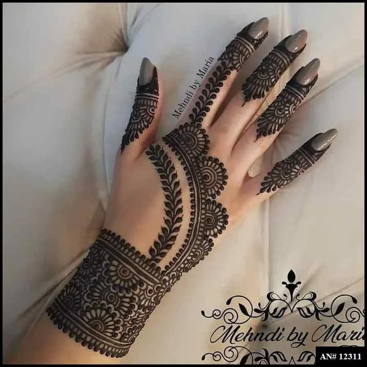 Mehndi Design 2024 Arabic