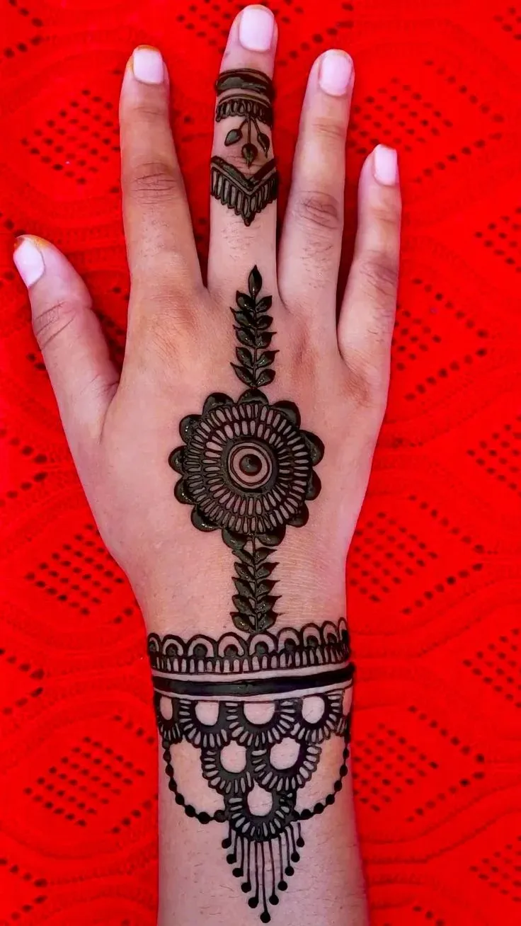 Finger Mehndi Design
