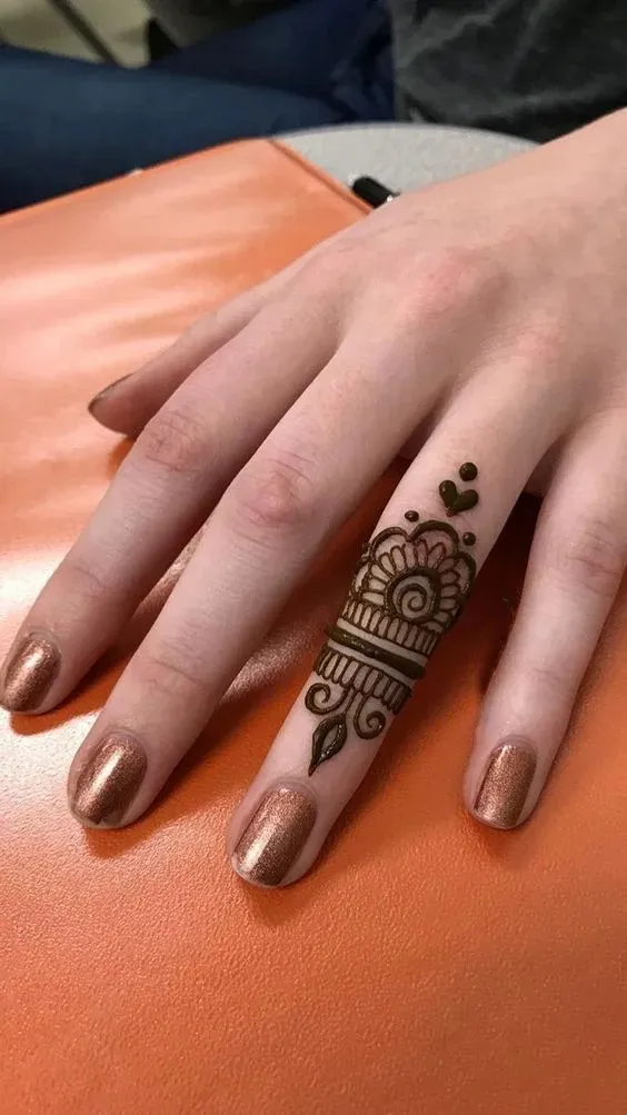Finger Mehndi Design