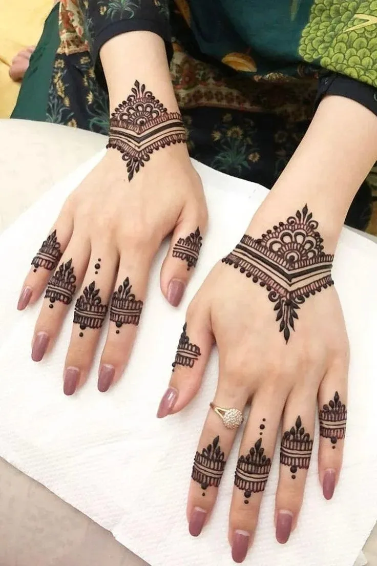 Finger Mehndi Design