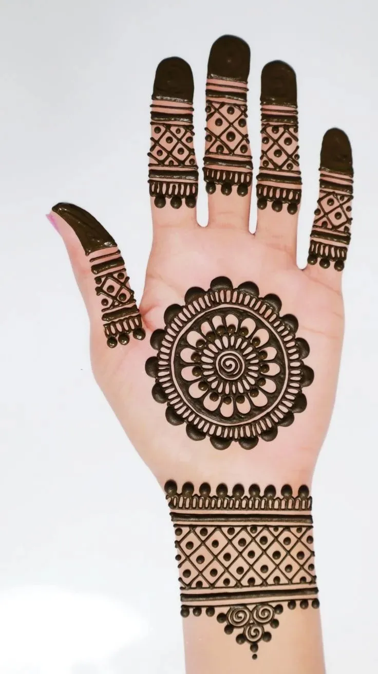 Finger Mehndi Design