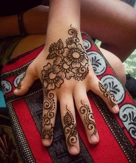 Finger Mehndi Design