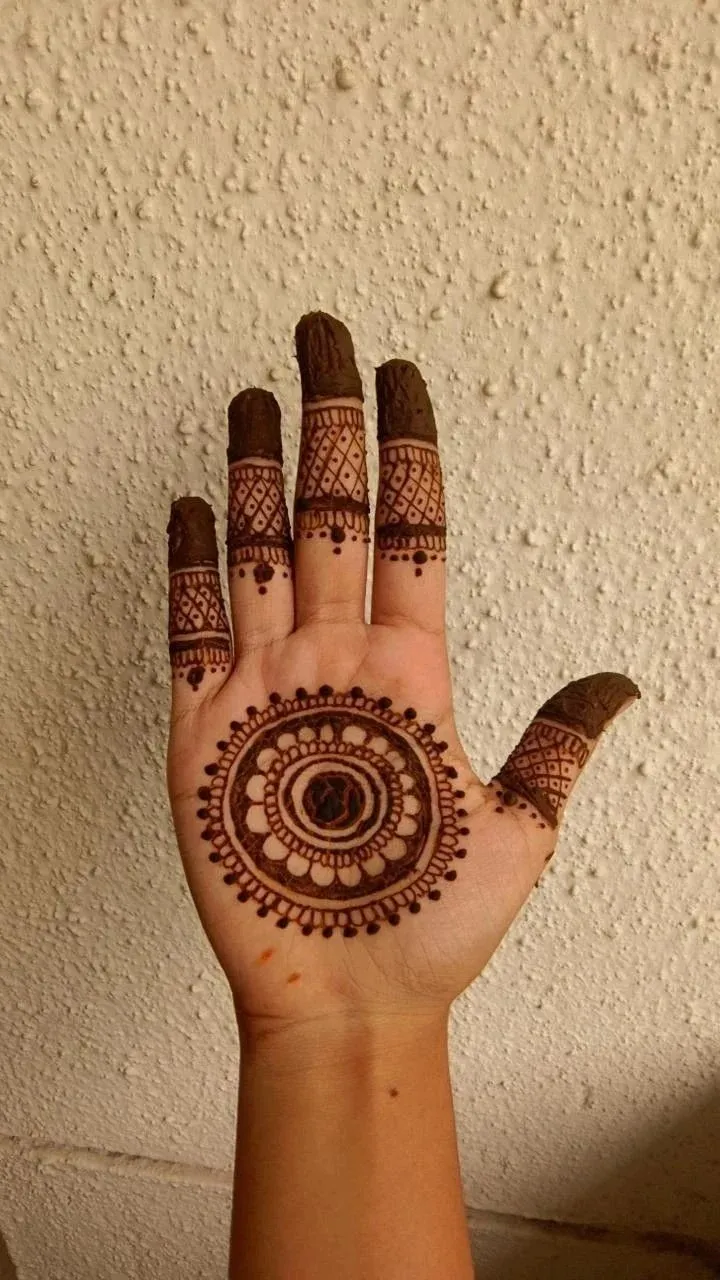 Finger Mehndi Design