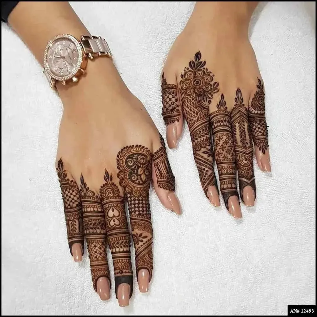 Finger Mehndi Design