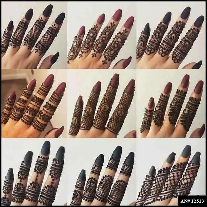 Finger Mehndi Design