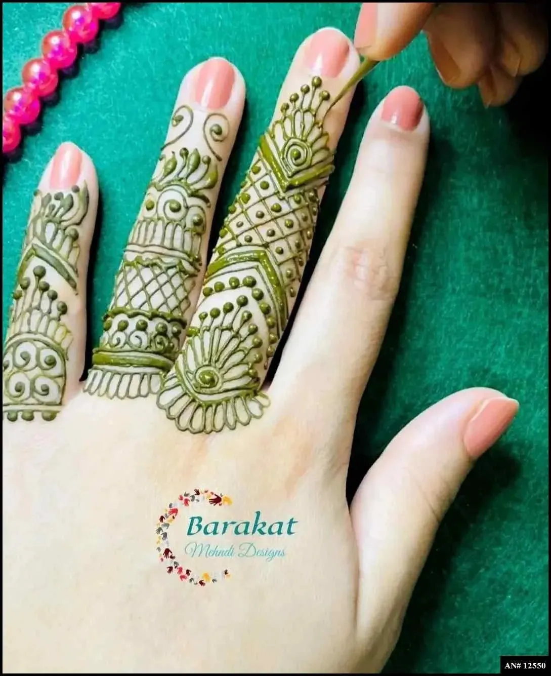 Finger Mehndi Design