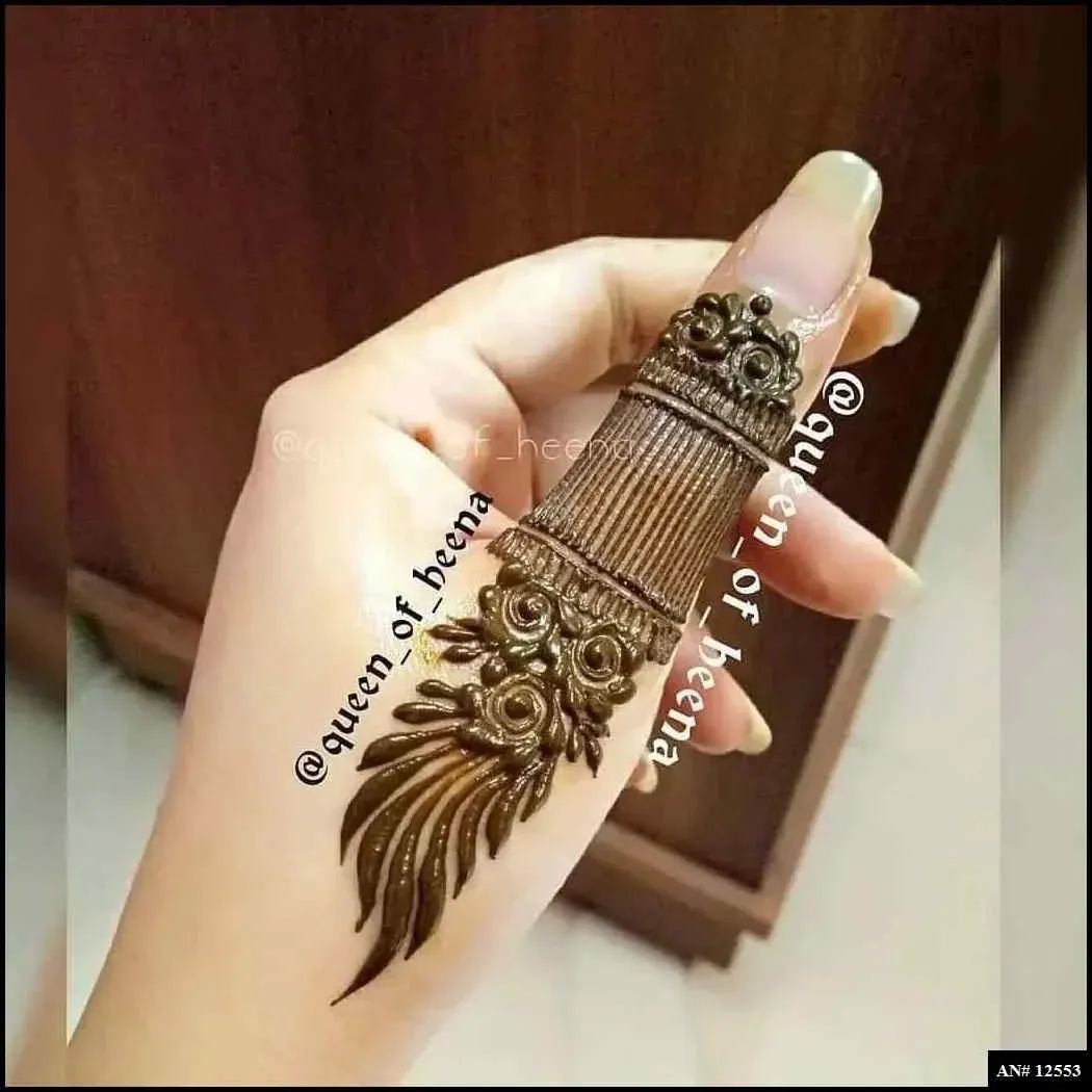 Finger Mehndi Design