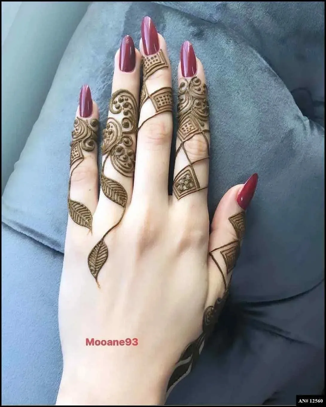Finger Mehndi Design