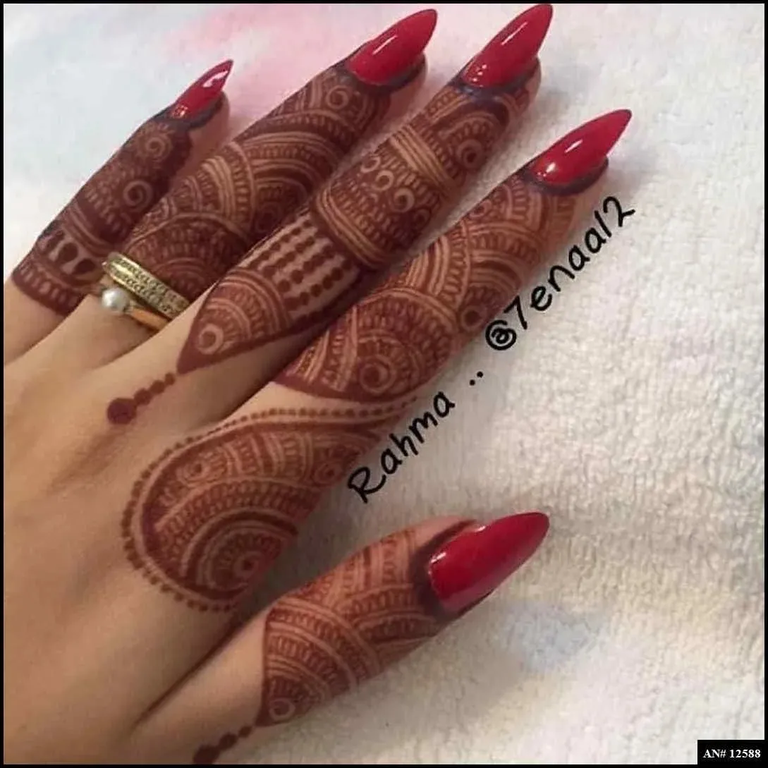Finger Mehndi Design