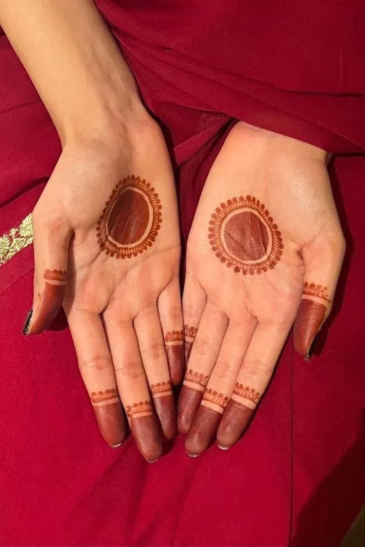 Finger Mehndi Design