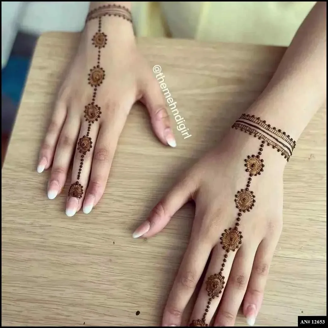 Finger Mehndi Design
