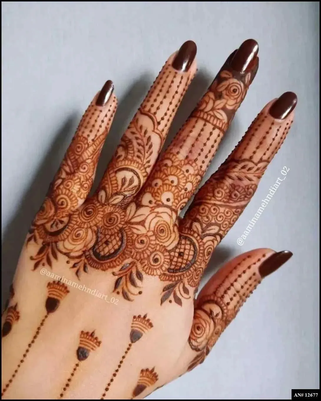 Finger Mehndi Design