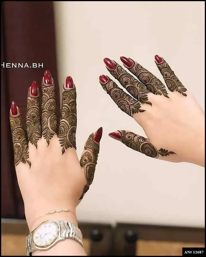 Finger Mehndi Design
