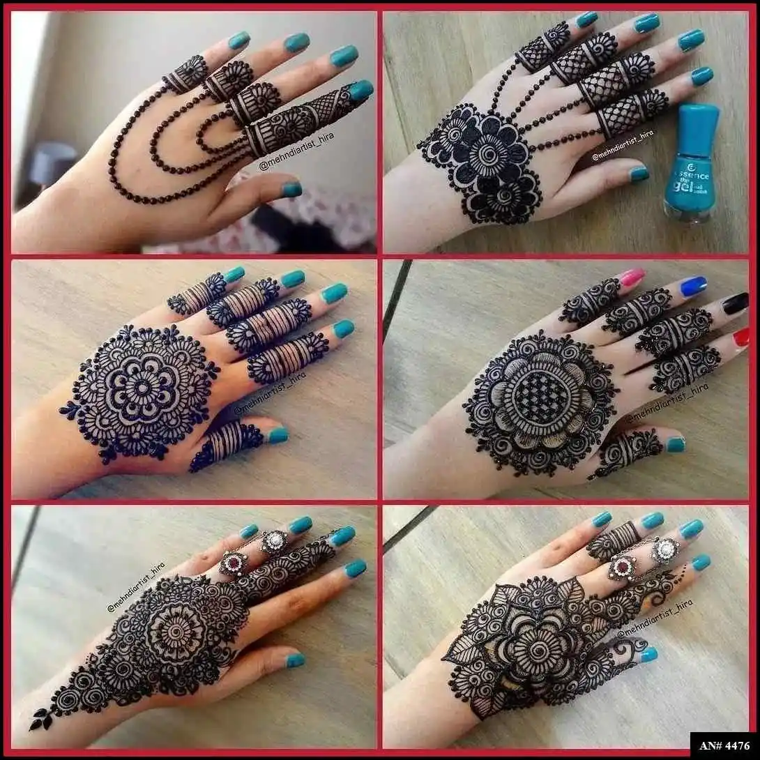 Round Mehndi Design