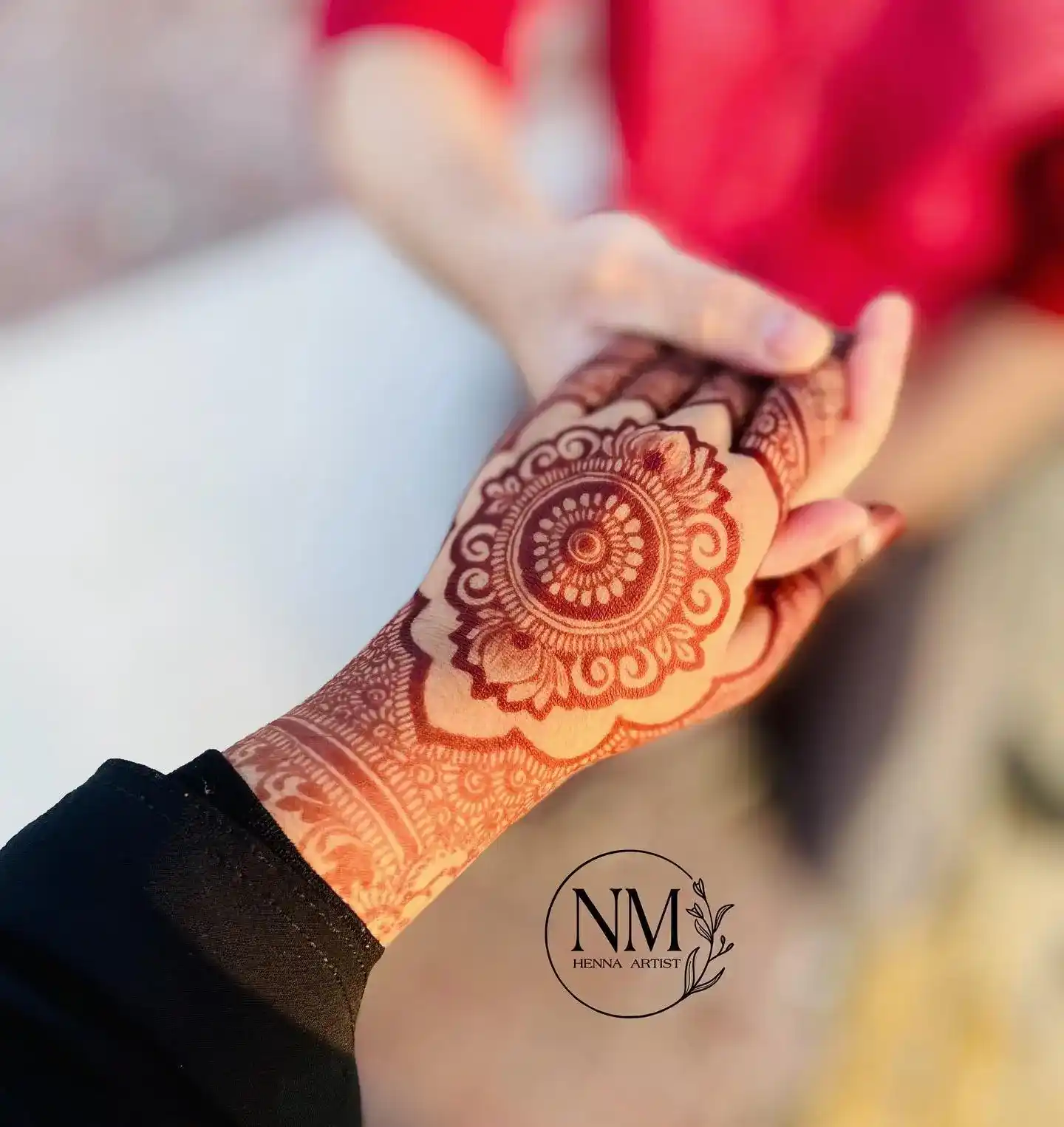 Round Mehndi Design